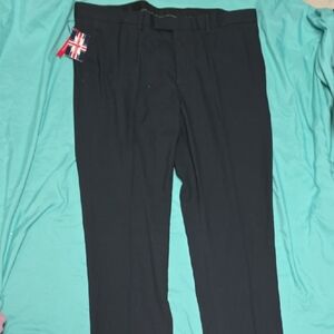 Classic Black Men's Dress Trousers